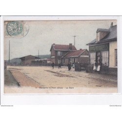 MARSEILLE-le-PETIT: la gare - très bon état