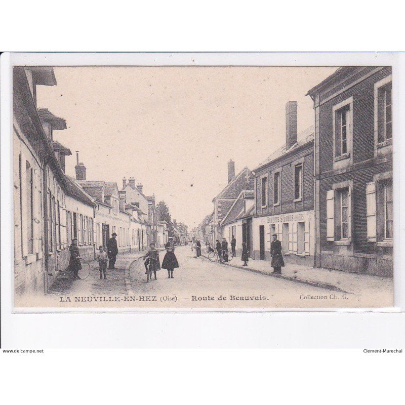 LA NEUVILLE-en-HEZ: route de beauvais - très bon état