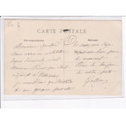 AUDEVILLE: grande rue, attelage - très bon état