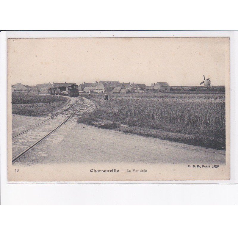 CHARSONVILLE: la vendée, train, tramway - très bon état