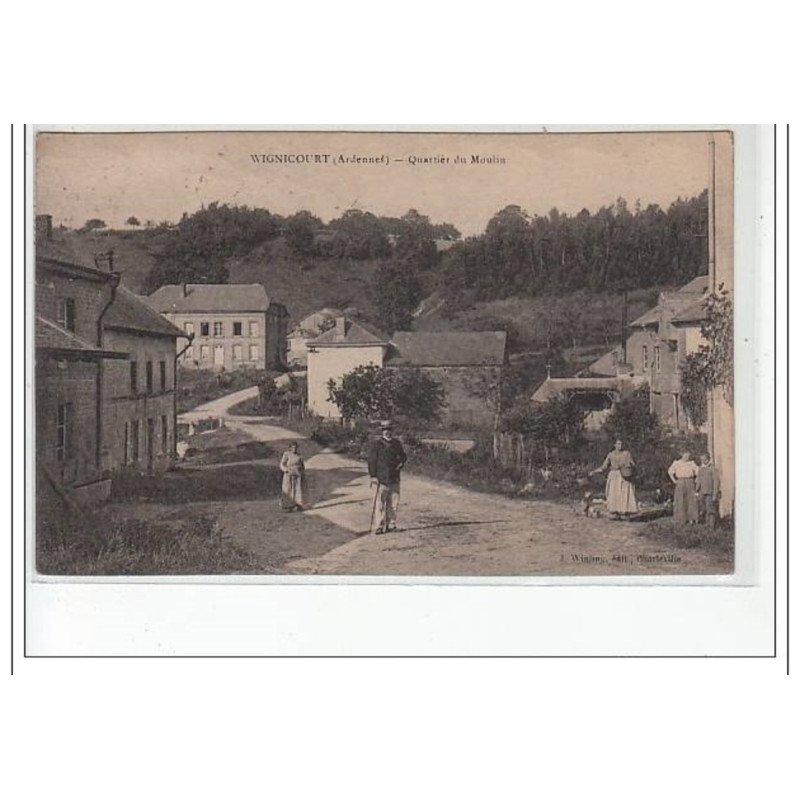 WIGNICOURT (cachet au dos) - très bon état