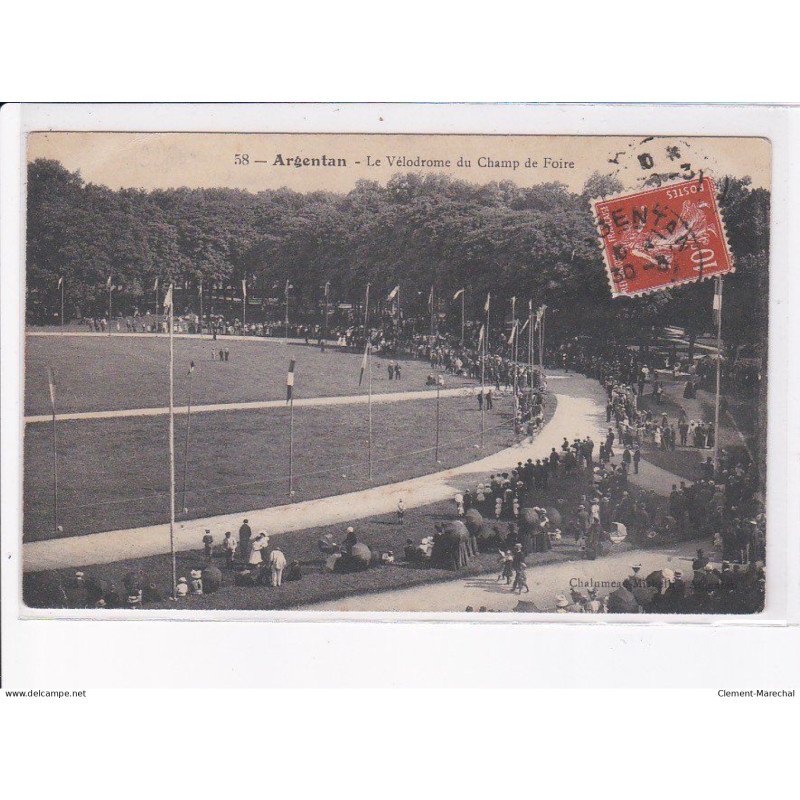 ARGENTAN: le vélodrome du champ de foire - très bon état
