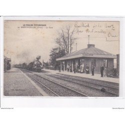 BRETONCELLES: la gare, train - état