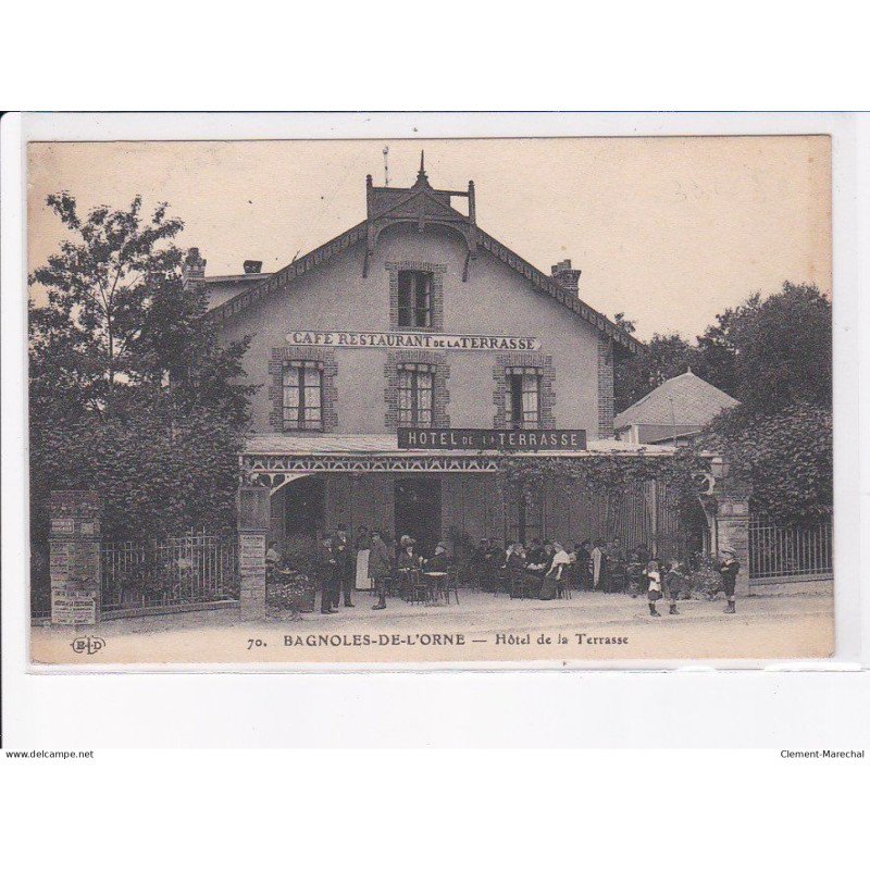 BAGNOLE-de-L'ORNE: hôtel de la terrasse - très bon état