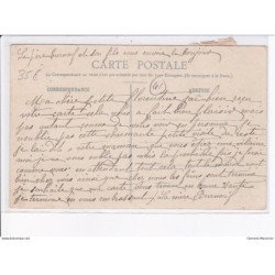 CARROUGES: souvenir des fêtes, 1908, le défilé, rue du crochet - très bon état