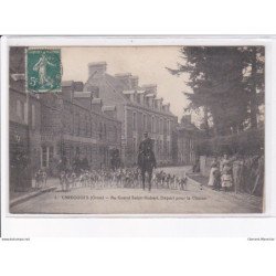 CARROUGES: rue grand saint-hubert, départ pour la chasse - très bon état