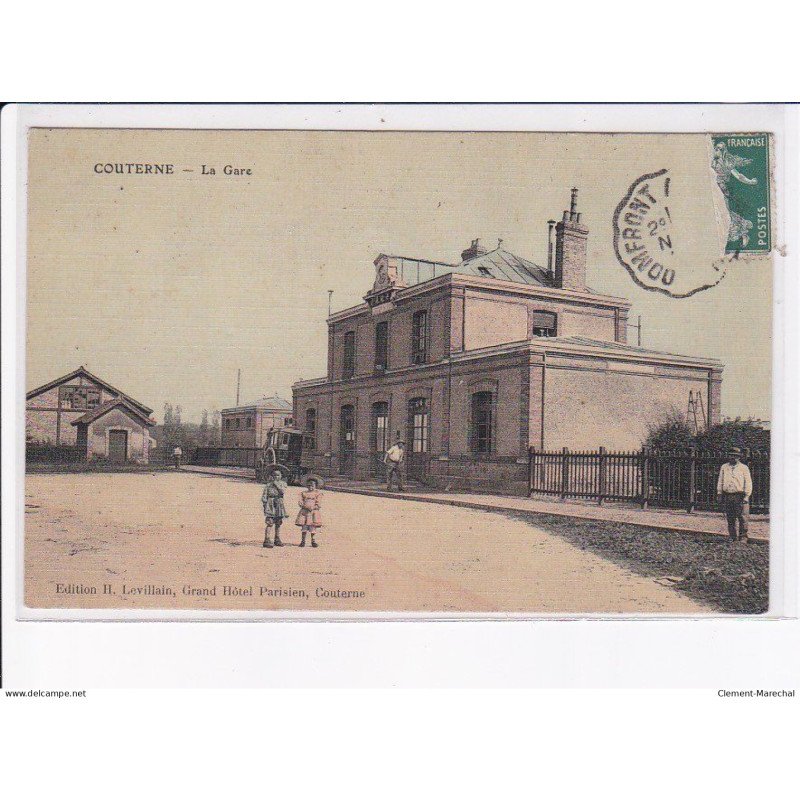 COUTERNE: la gare - état
