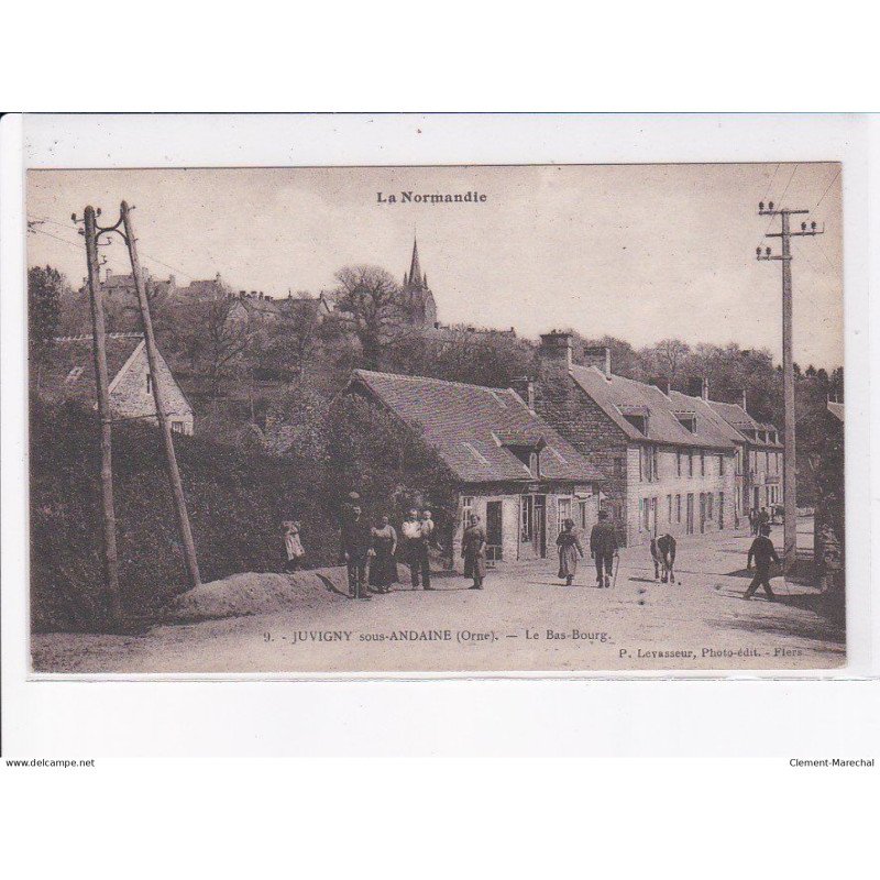 JUVIGNY-sous-ANDAINE: le bas-bourg - très bon état