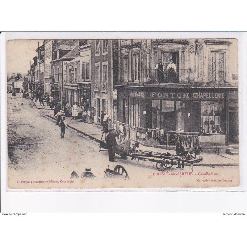 LE MERLERAULT: grande-rue, forton, chapellerie - état