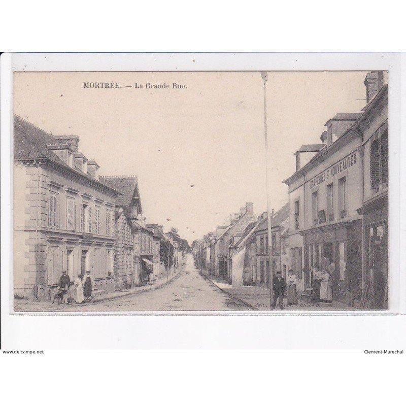 MORTREE: la grande rue - très bon état