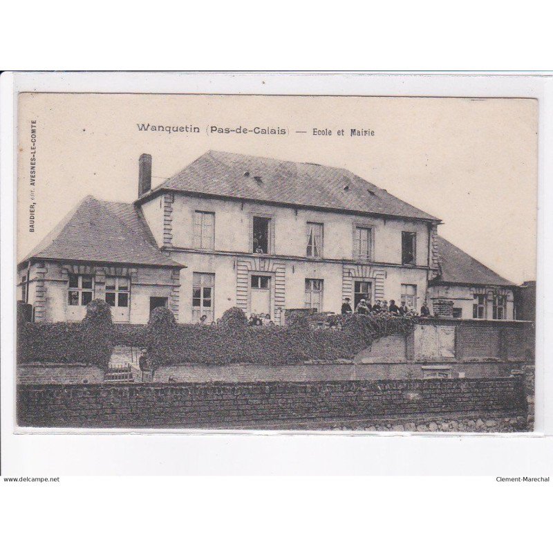 WANQUETIN: école et mairie - très bon état