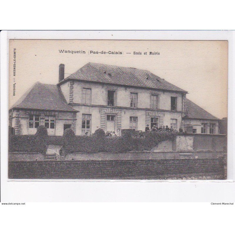 WANQUETIN: école et mairie - très bon état