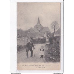 WIERRE-EFFROY: grand-père et petite-fille - très bon état