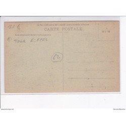 BERCK-PLAGE: concours de travaux en sable sur la plage, tour eiffel en sable - très bon état