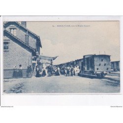 BERCK-PLAGE: tout le monde descend, wagons, gare - très bon état
