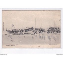 BERCK-PLAGE: bateau de sauvetage - très bon état