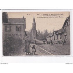 PONT-de-BRIQUES: l'église sainte-thérèse et les écoles - très bon état