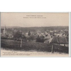 SIGNY L'ABBAYE : panorama vue de l'Est - très bon état