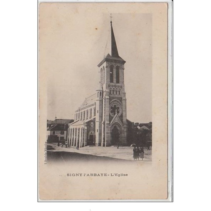 SIGNY L'ABBAYE : l'église - très bon état