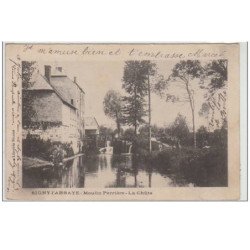 SIGNY L'ABBAYE : moulin-Perrière - la chute - très bon état