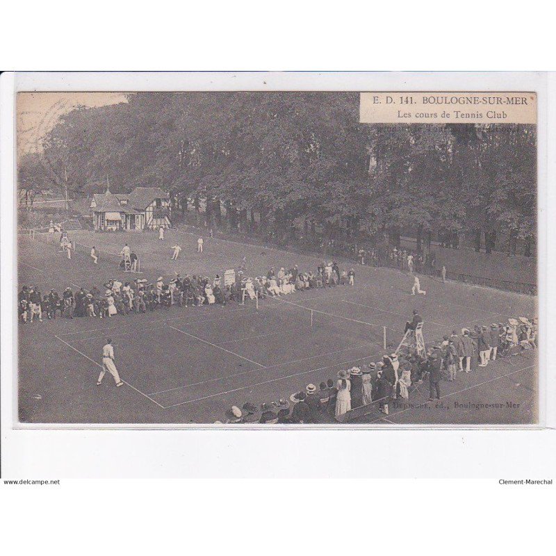 BOULOGNE-sur-MER: les cours de tennis club - très bon état