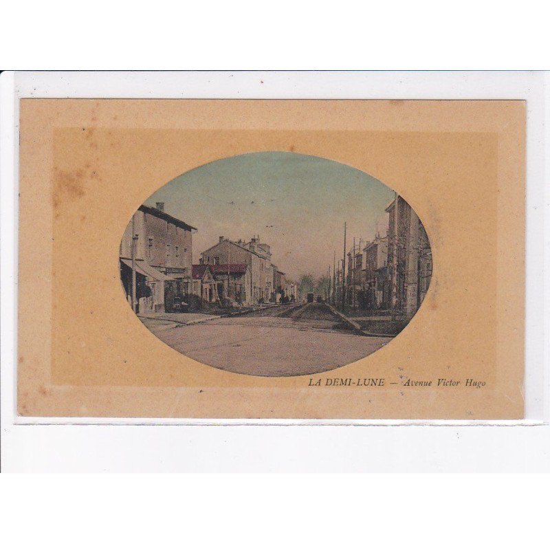 LA DEMI-LUNE: avenue victor hugo - état