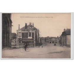 SIGNY L'ABBAYE : du grand pont à l'hôtel de ville - très bon état