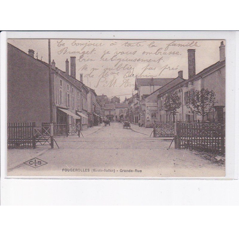 FOUGEROLLES: grande-rue - très bon état