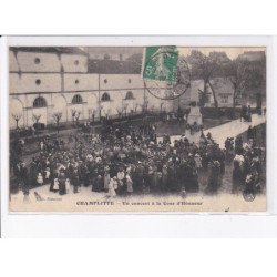 CHAMPLITTE: un concert à la cour d'honneur - très bon état