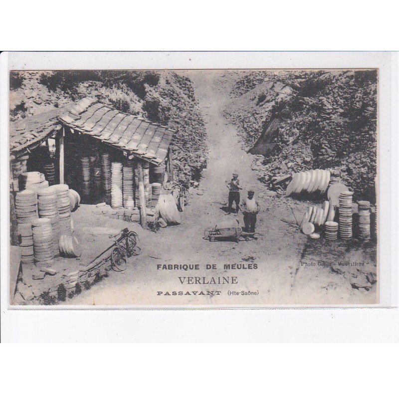 PASSAVANT: fabrique de meules, verlaine - très bon état