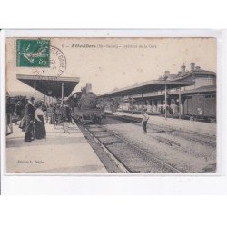 AILLEVILLERS: intérieur de la gare - état