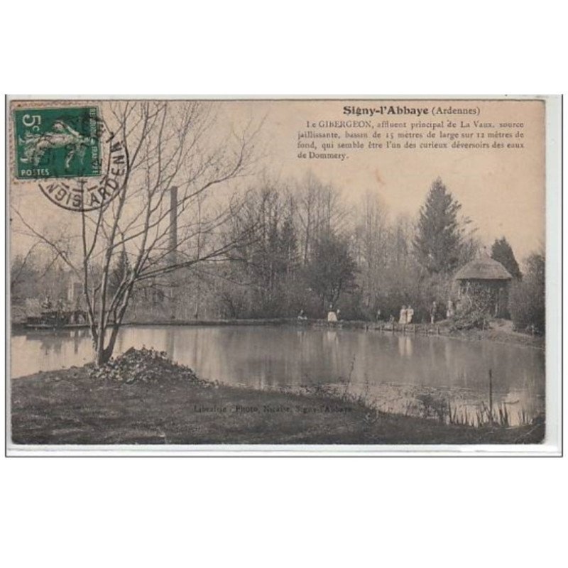 SIGNY L'ABBAYE : le Gibergeon, affluent principal de La Vaux - état