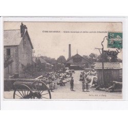 ETANG-sur-ARROUX: scierie mécanique et station centrale d'électricité - très bon état