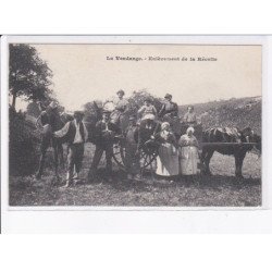 SAÔNE ET LOIRE: les vendanges, enlèvement de la récolte - très bon état