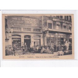 AUTUN: confiserie, tabacs de la gare et hôtel terminus - très bon état