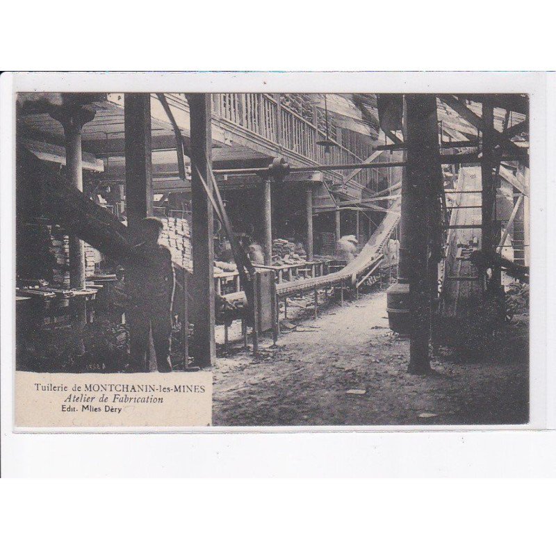 MONTCHANIN-les-MINES: tuilerie, atelier de fabrication - très bon état