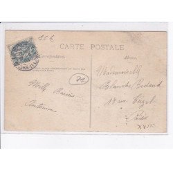 LE CREUSOT: saint-laurent 1904, la foire, place de la molette - très bon état