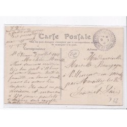 SAINT-ETIENNE-en-BRESSE: la poste et l'église - très bon état