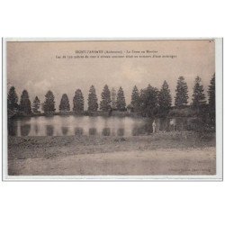 SIGNY L'ABBAYE : la fosse aux mortiers - lac de 150 m. de tour - très bon état