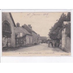 BERNAY-en-CHAMPAGNE: la route de conlie - très bon état
