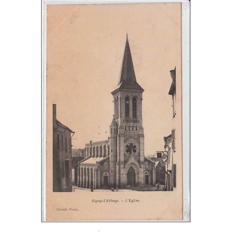 SIGNY L'ABBAYE : l'église - très bon état