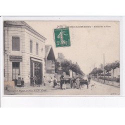 CHATEAU-du-LOIR: avenue de la gare, café midi restaurant - très bon état