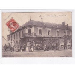 CHATEAU-du-LOIR: hôtel de la gare - très bon état