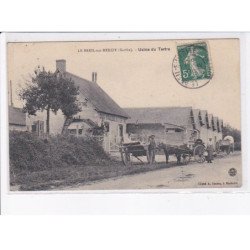 LE BREIL-sur-MERIZE: usine du tertre, attelage - état