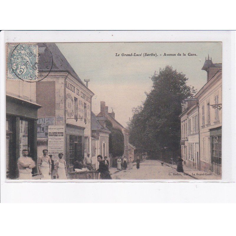 LE GRAND-LUCE: avenue de la gare - très bon état