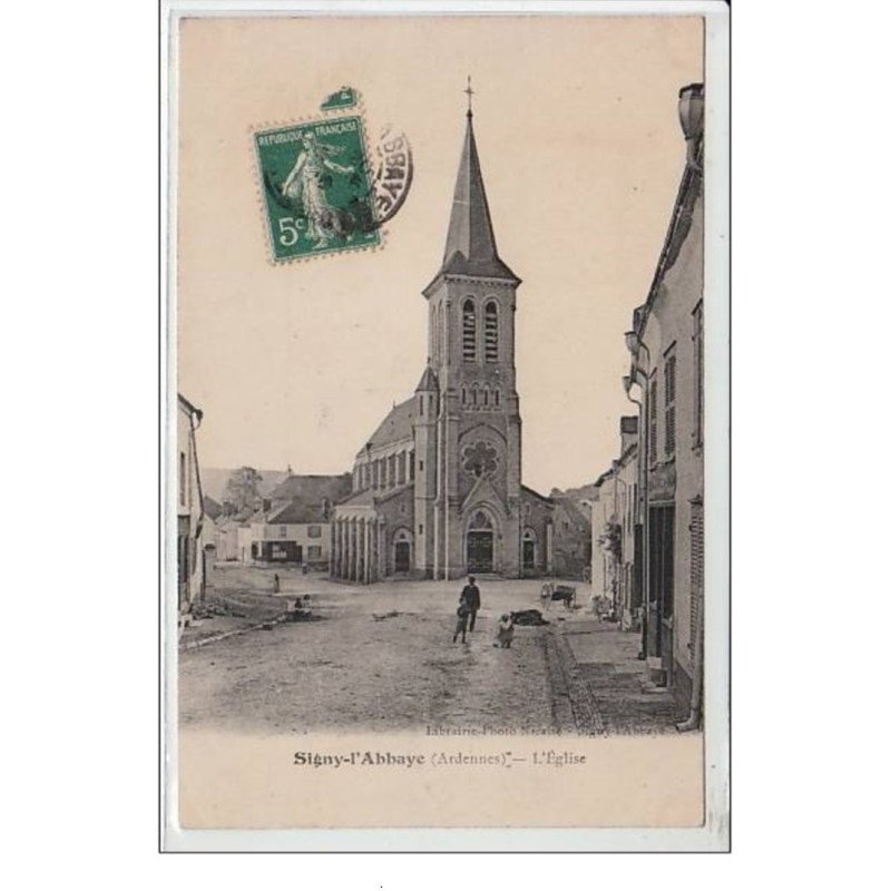 SIGNY L'ABBAYE : l'église - très bon état