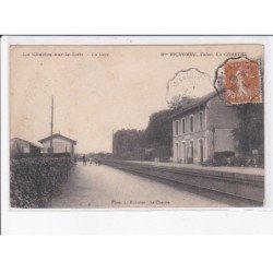 LA CHARTRE-sur-le-LOIR: la gare - très bon état