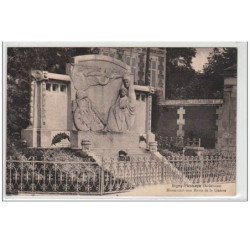 SIGNY L'ABBAYE : monument  aux morts de la guerre- très bon état