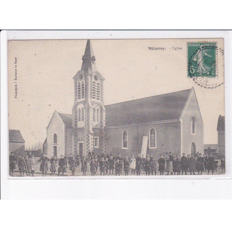MEZERAY: église - très bon état