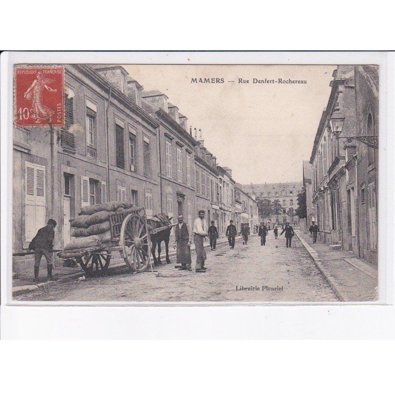 MAMERS: rue denfert-rochereau - état